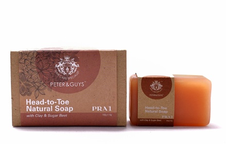 Peter & Guys Head to Toe Natural Soap 100g