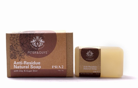 Peter & Guys Anti-Residue Natural Soap 100g