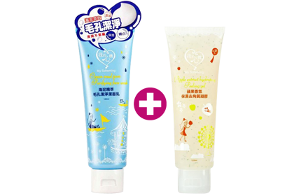 MY SCHEMING Ocean Face Wash + Apple Extract Peel Gel