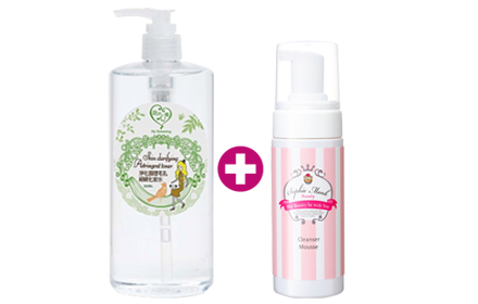 MY SCHEMING Skin Clarifying Toner + SOPHIE MONK Cleanser Mousse