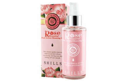 SHILLS Rose Essential Dual Action Cleansing Gel *大马士革顶级玫瑰弹力洗卸凝胶 100ml